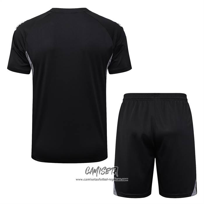 Chandal del Argentina 2025-2026 Manga Corta Negro - Pantalon Corto